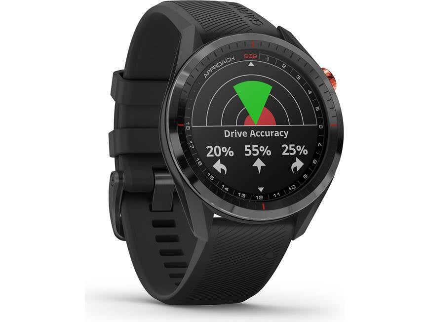 Garmin Approach® S62 Bundle (Black) Golf GPS watch and three