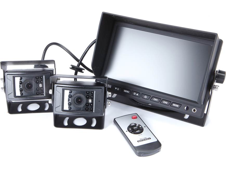 Brandmotion 9002-7803 Rear-view camera system for trailers with two ...