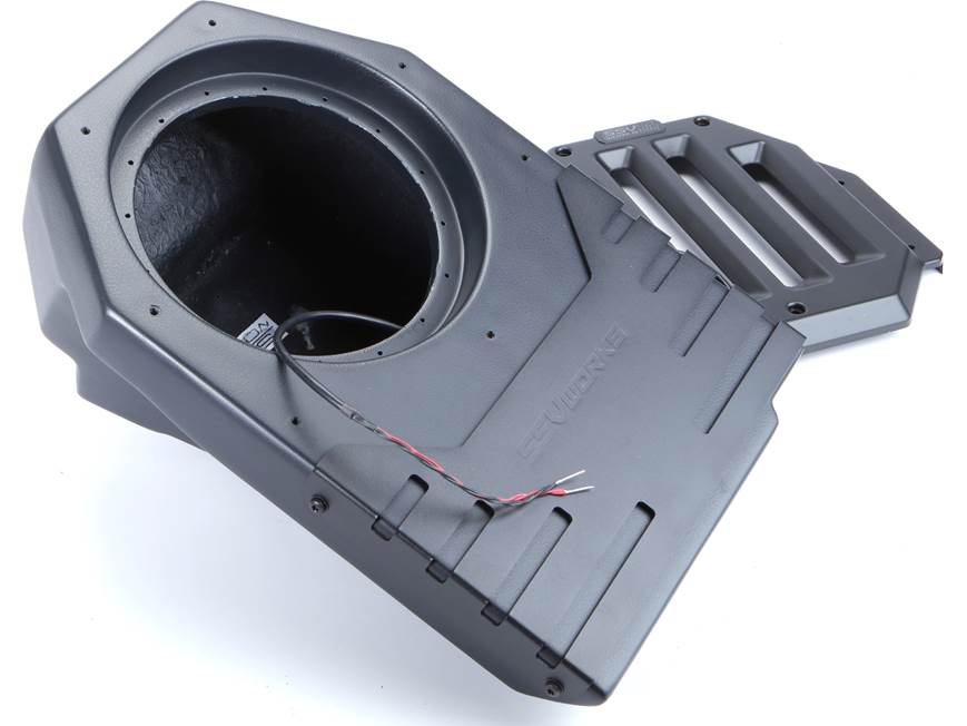 SSV Works JJL-DS10U (Unloaded) Custom subwoofer enclosure for 2018