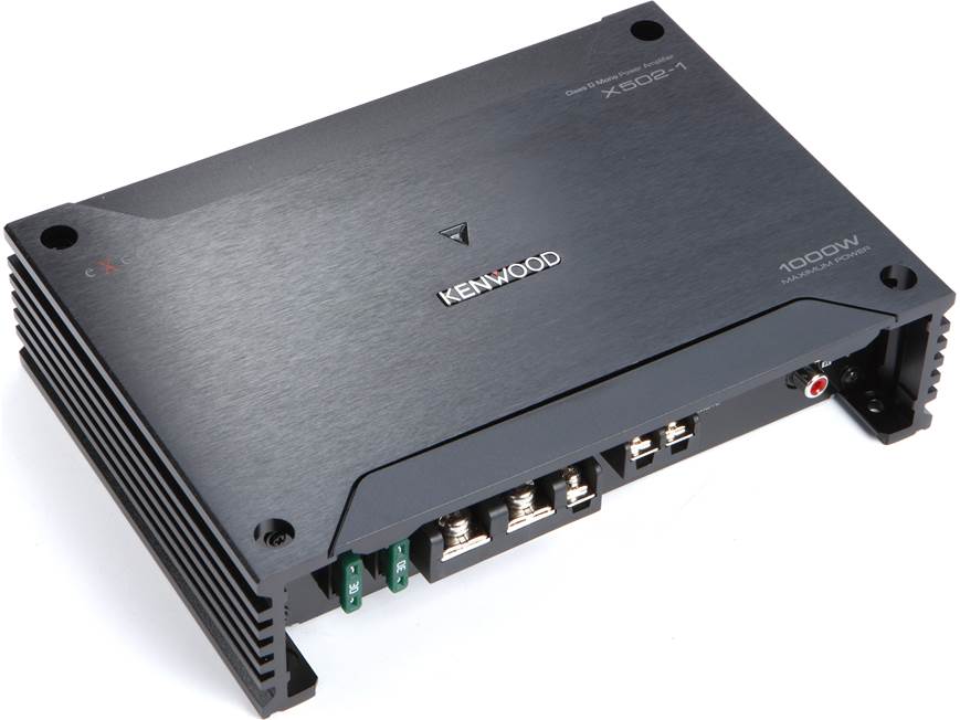 Kenwood Excelon X502-1 X Series mono subwoofer amplifier — 500