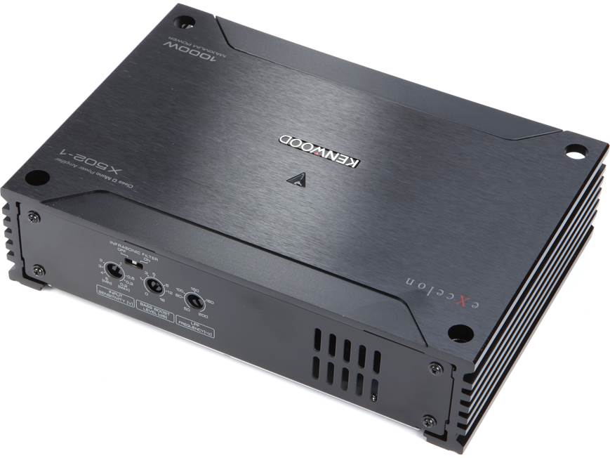 Kenwood Excelon X502-1 X Series mono subwoofer amplifier — 500