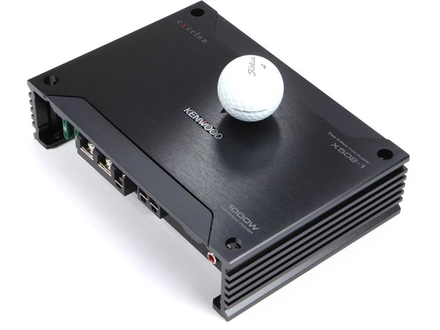 Kenwood Excelon X502-1 X Series mono subwoofer amplifier — 500