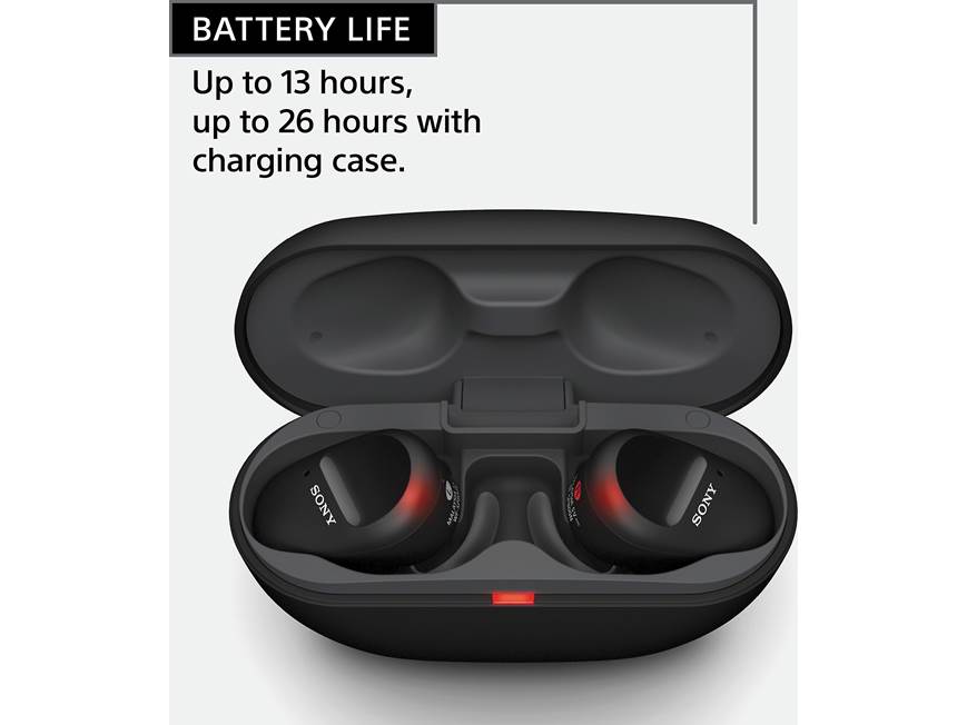 Sony WF-SP800N (Black) True wireless noise-canceling headphones