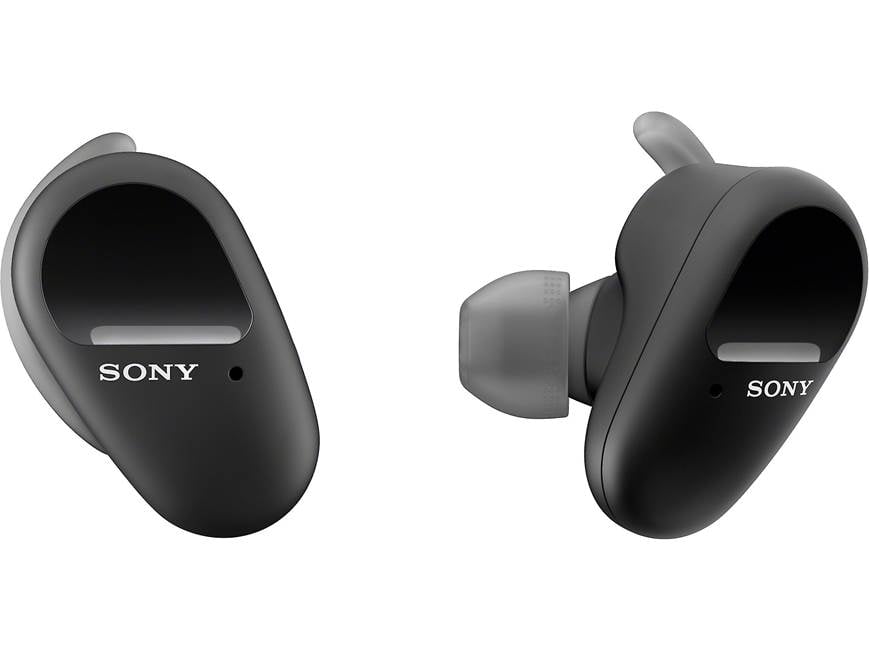 Sony ワイヤレスイヤホン ブラック Sony WF-SP800N (Black) True wireless noise-canceling headphones