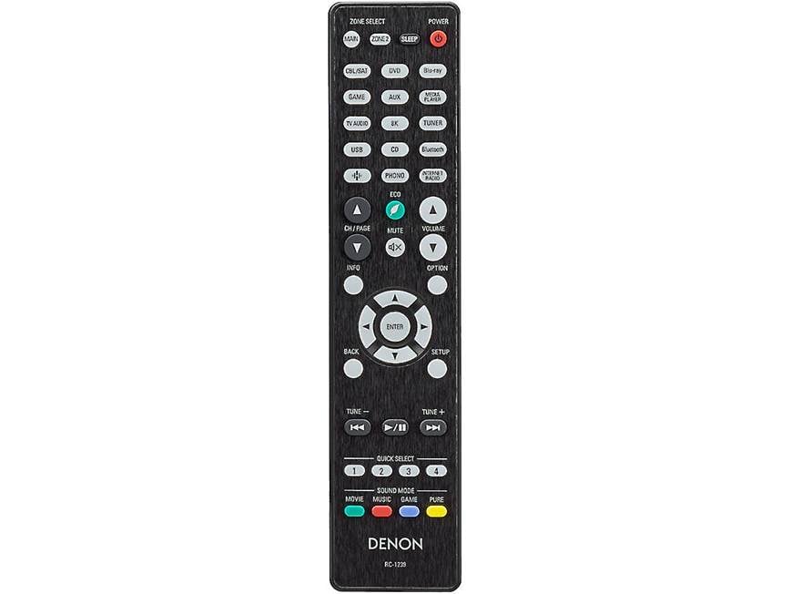 Denon AVR-S960H 7.2-channel home theater receiver with Wi-Fi