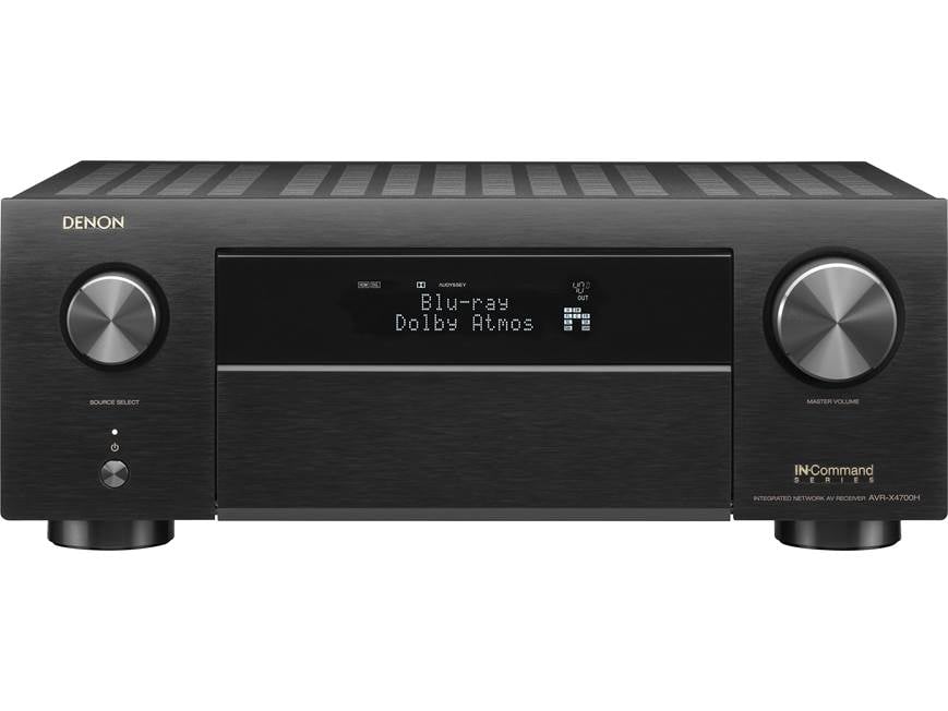 Denon AVR-X4700H 9.2-channel home theater receiver with Wi-Fi