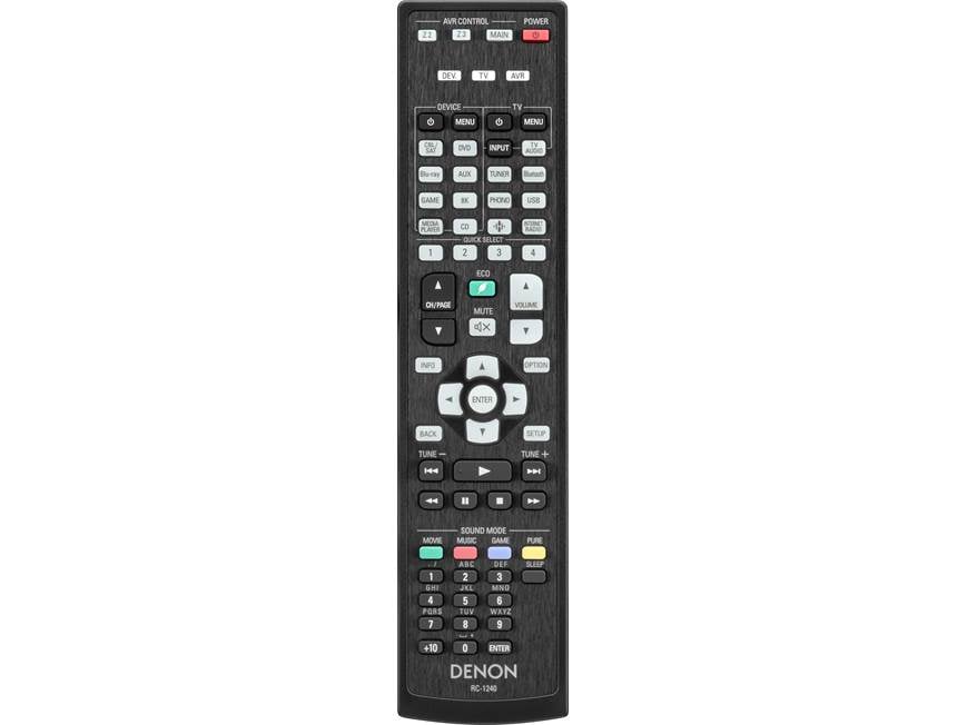 Denon AVR-X4700H 9.2-channel home theater receiver with Wi-Fi