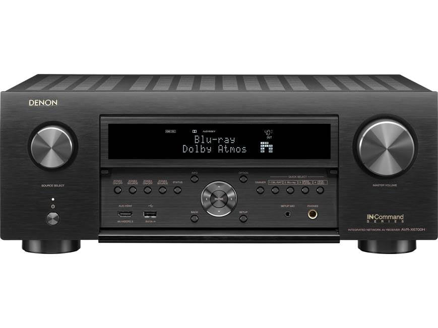 Denon AVR-X6700H 11.2-channel home theater receiver with Wi-Fi
