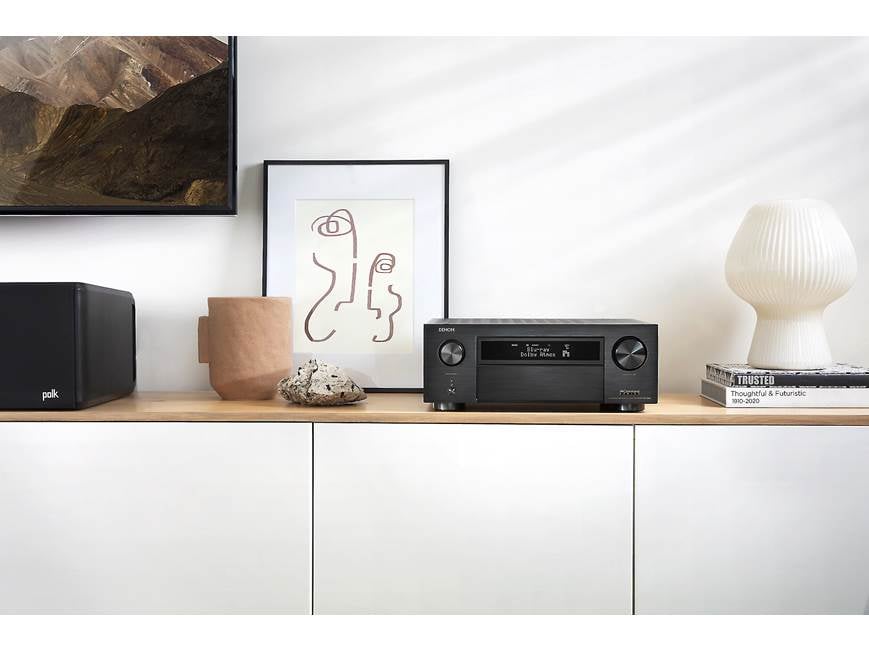 Denon AVR-X6700H 11.2-channel home theater receiver with Wi-Fi®,  Bluetooth®, Apple AirPlay® 2, and Amazon Alexa compatibility at Crutchfield