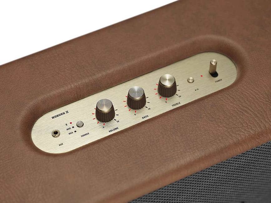 マーシャル　WOBURN Ⅱ　美品　希少色？ Marshall Marshall Woburn II Bluetooth® (Brown) Powered Bluetooth speaker