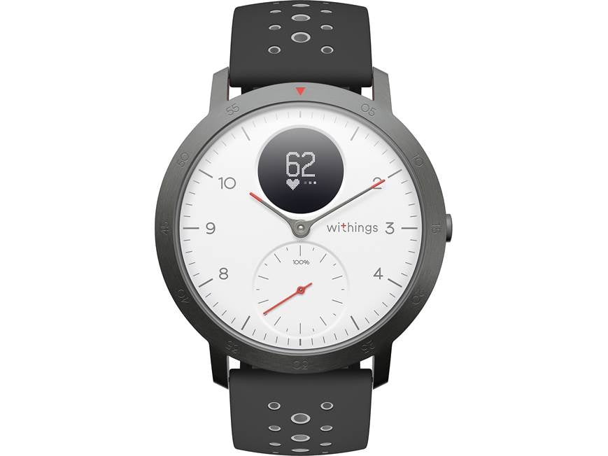 腕時計(デジタル) Withings Steel HR Sports White Withings Steel HR Sport (White) Hybrid smartwatch with heart rate