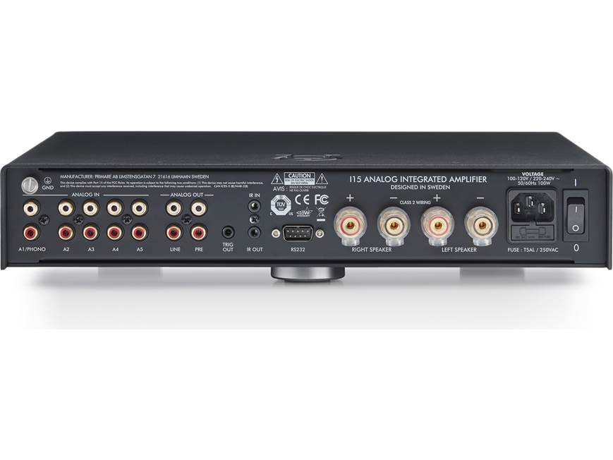 PRIMARE　I15 Analog BLACK Primare I15 (Black) Stereo integrated amplifier (Black) at Crutchfield
