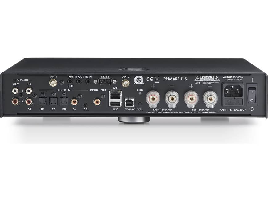 アンプ PRIMARE I15 PRISMA black Primare I15 Prisma (Black) Stereo integrated amplifier with built