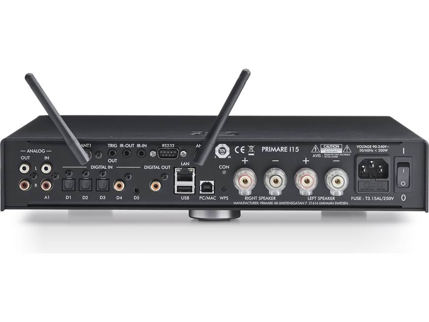 Primare I15 Prisma (Black) Stereo integrated amplifier with built