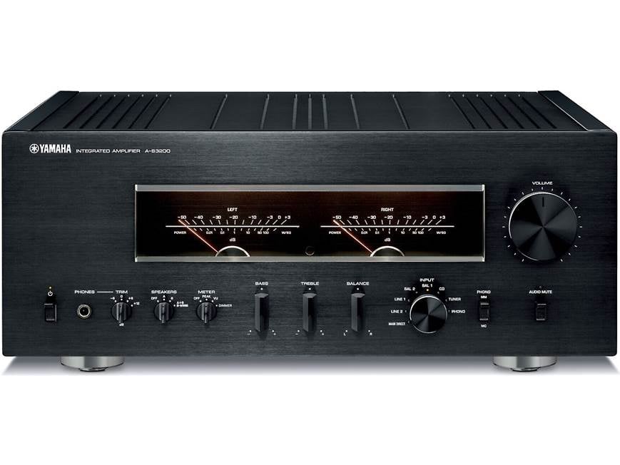 Yamaha A-S3200 (Black) Integrated amplifier (Black) at Crutchfield