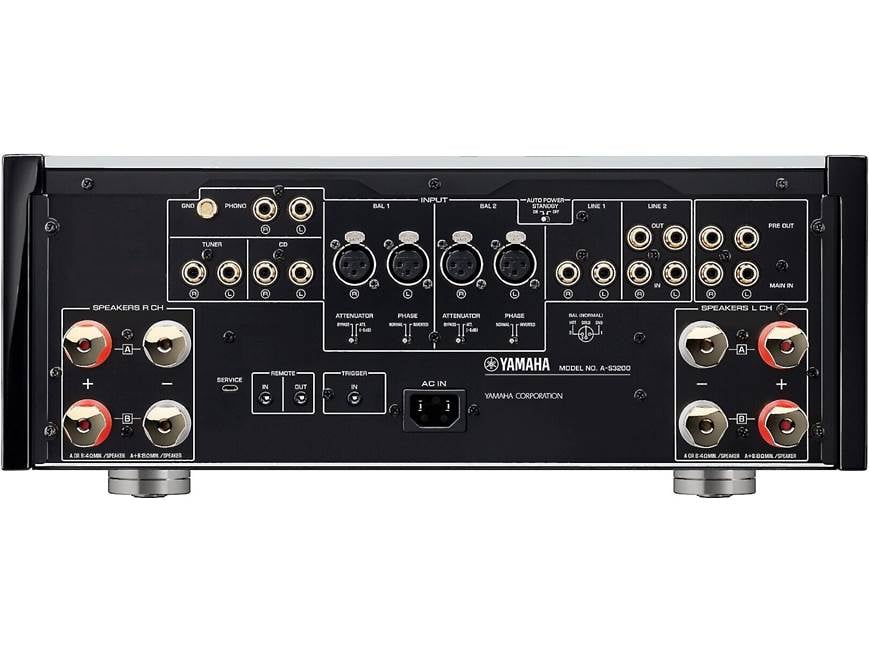 Yamaha A-S3200 (Black) Integrated amplifier (Black) at Crutchfield