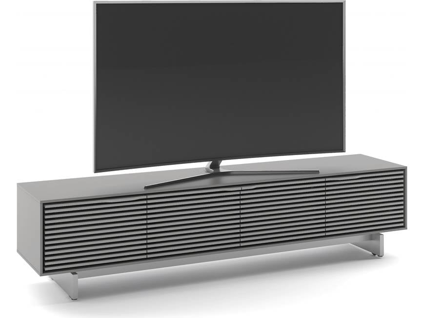 BDI Align 7473 Media Cabinet (Fog Grey) Low-profile, 19