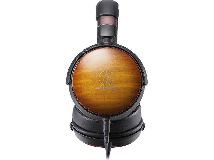Audio-Technica ATH-WP900 Over-ear maple wood headphones at Crutchfield