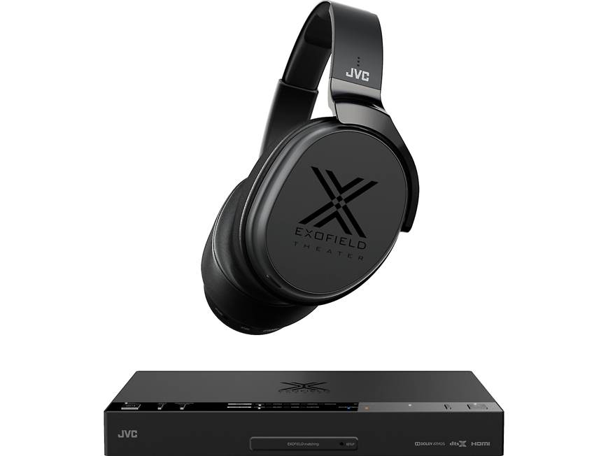 JVC XP-EXT1 Wireless TV headphone system with EXOFIELD home