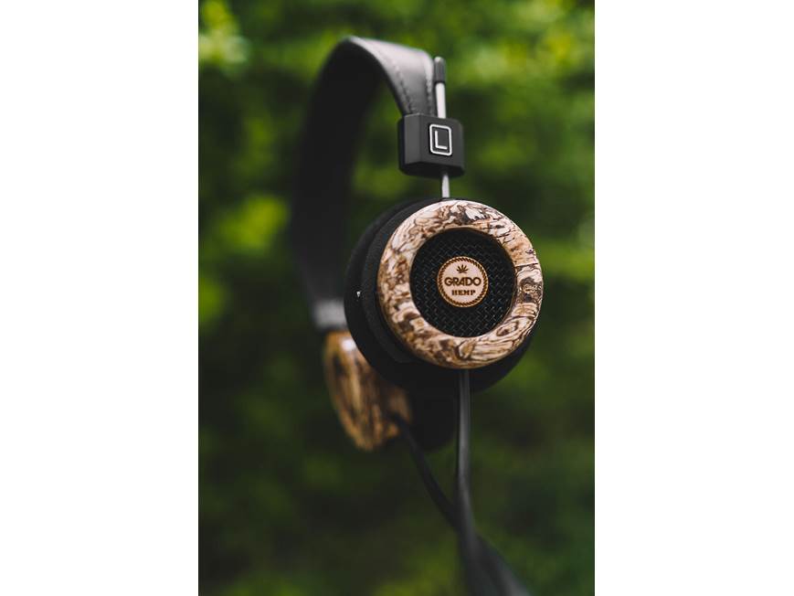 Grado Hemp Headphones Limited edition on-ear headphones at Crutchfield