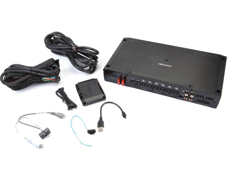 Kenwood Excelon P-XR600-6DSP 6-channel car amplifier with digital