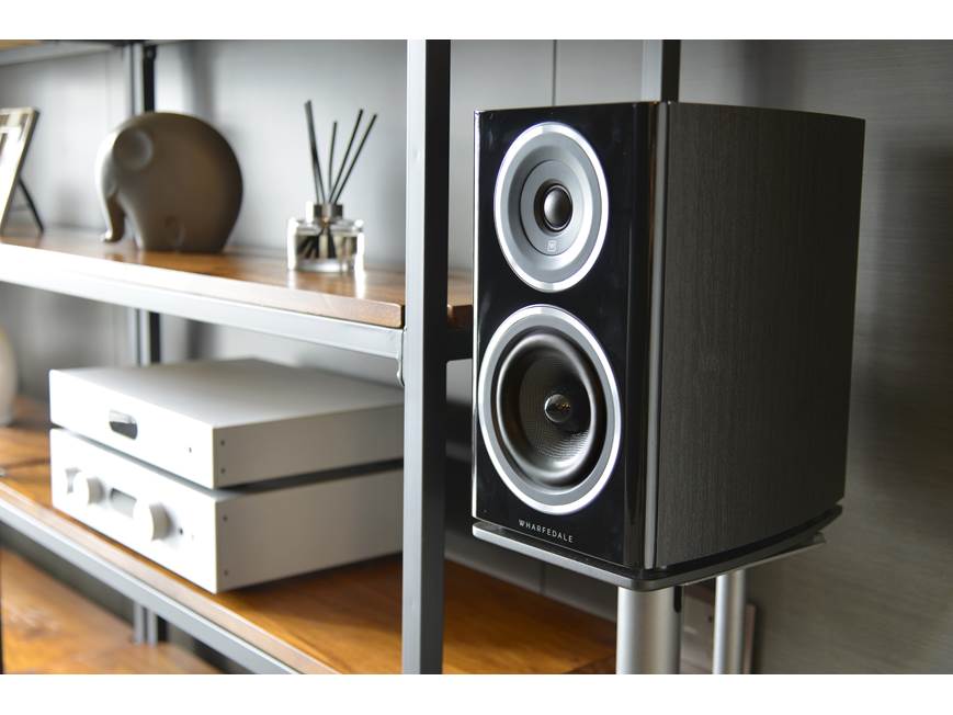 Wharfedale Diamond 11.1 (Black) Bookshelf speakers (Black) at