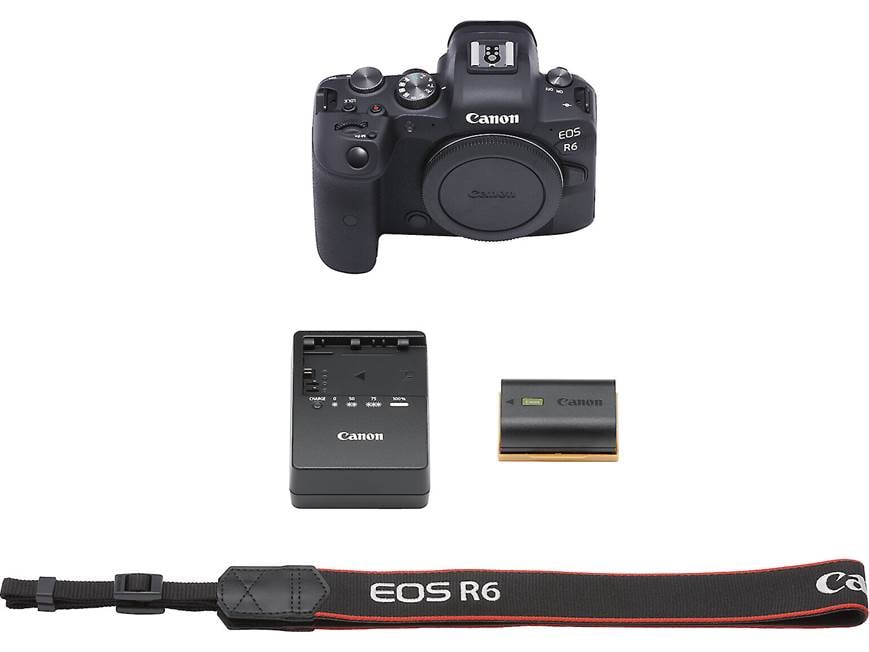 Canon EOS R6 (no lens included) 20.1-megapixel full-frame