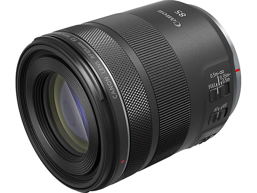 Canon RF 85mm f/2 Macro IS STM Medium telephoto prime lens for