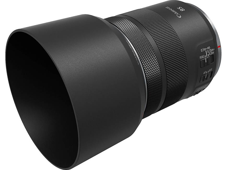 Canon RF 85mm f/2 Macro IS STM Medium telephoto prime lens for