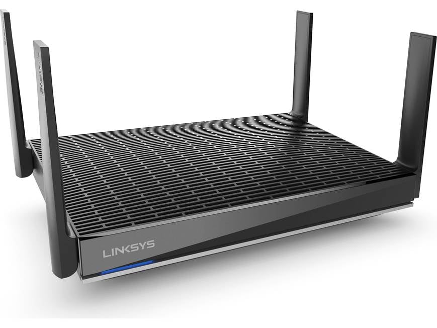 Linksys MR9600 AX6000 dual-band mesh Wi-Fi 6 router at Crutchfield