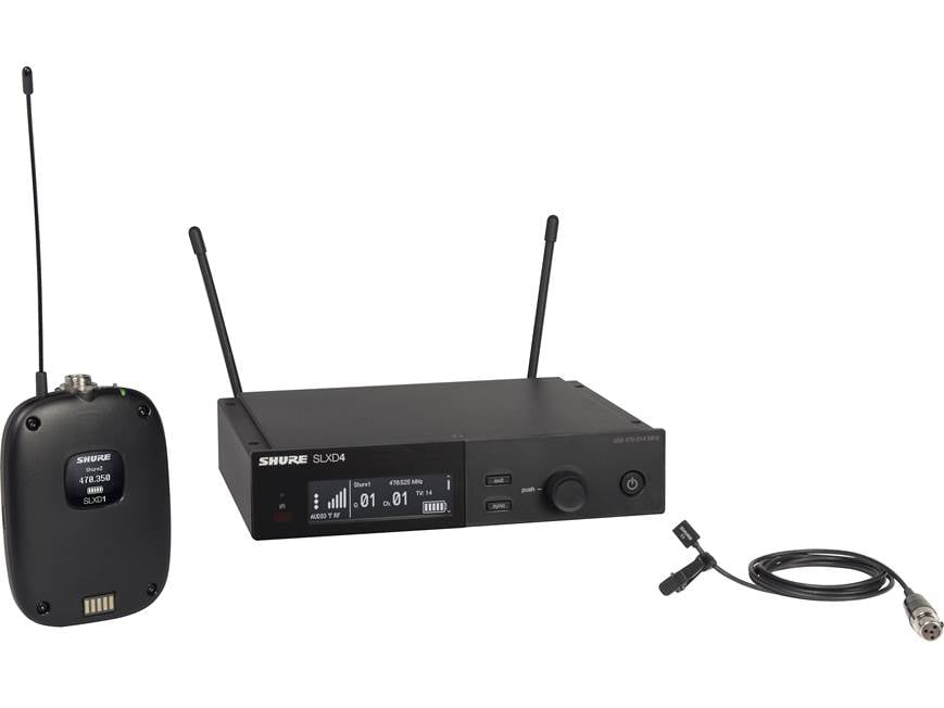 Shure SLXD14/93-G58 (G58 frequency band, 470-514 MHz) Wireless