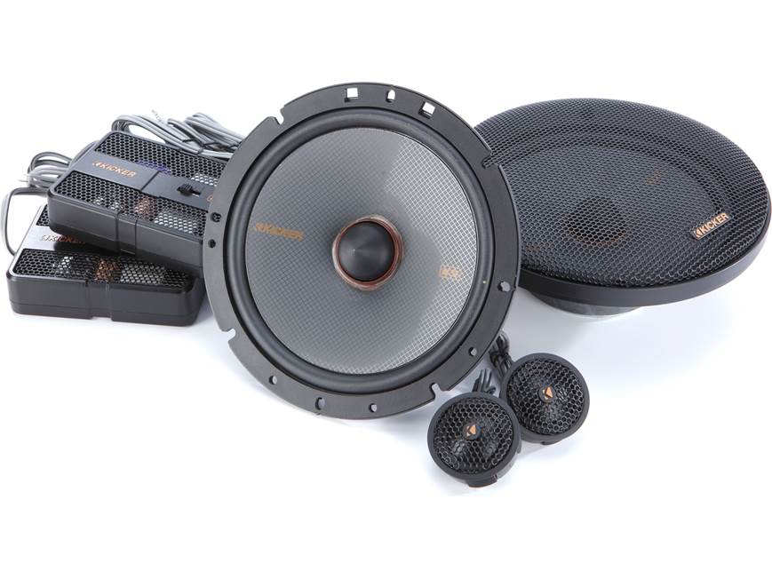 美品】KICKER KSS670 ミッドレンジのみ 高剛性アルミバッフル付 【公式