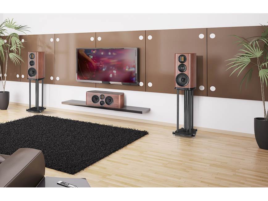 ショドウフォン Wharfedale EVO4.2 (Walnut) Bookshelf speakers (Walnut) at Crutchfield