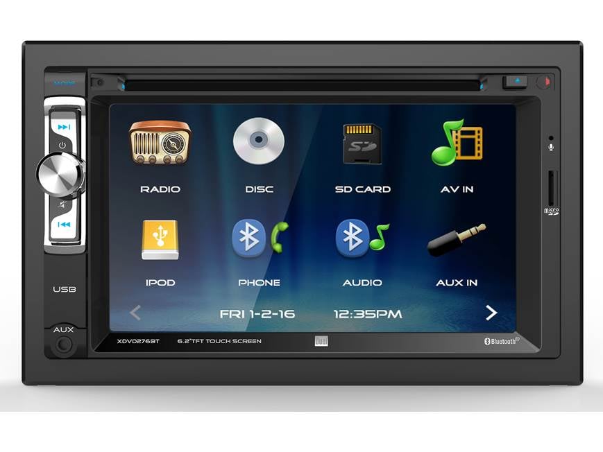 Dual XDVD276BT DVD receiver at Crutchfield