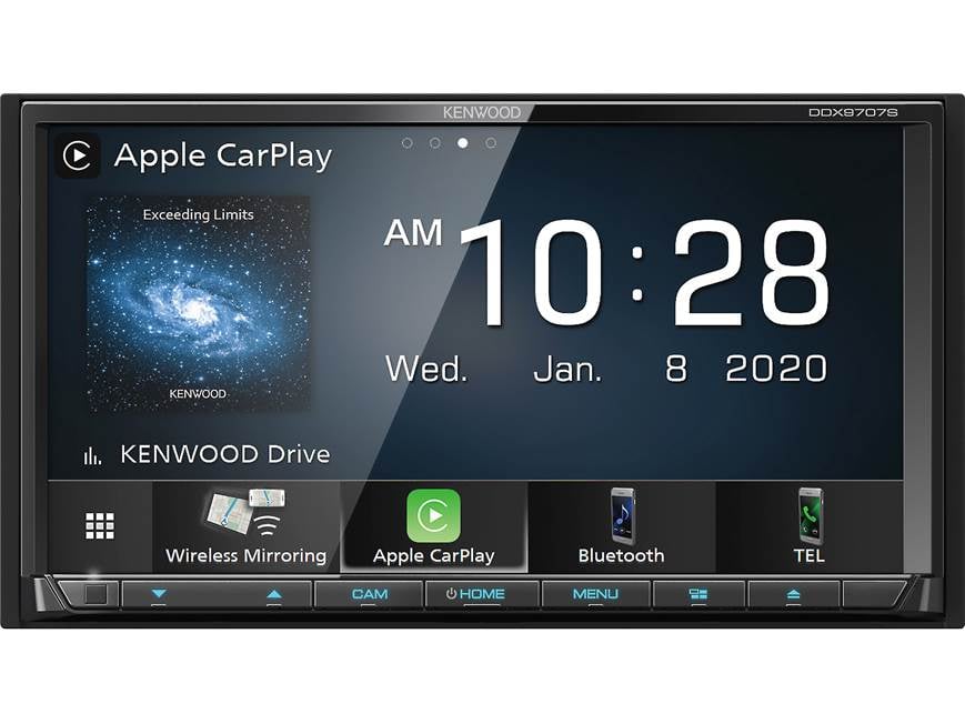 Kenwood DDX9707S DVD receiver at Crutchfield