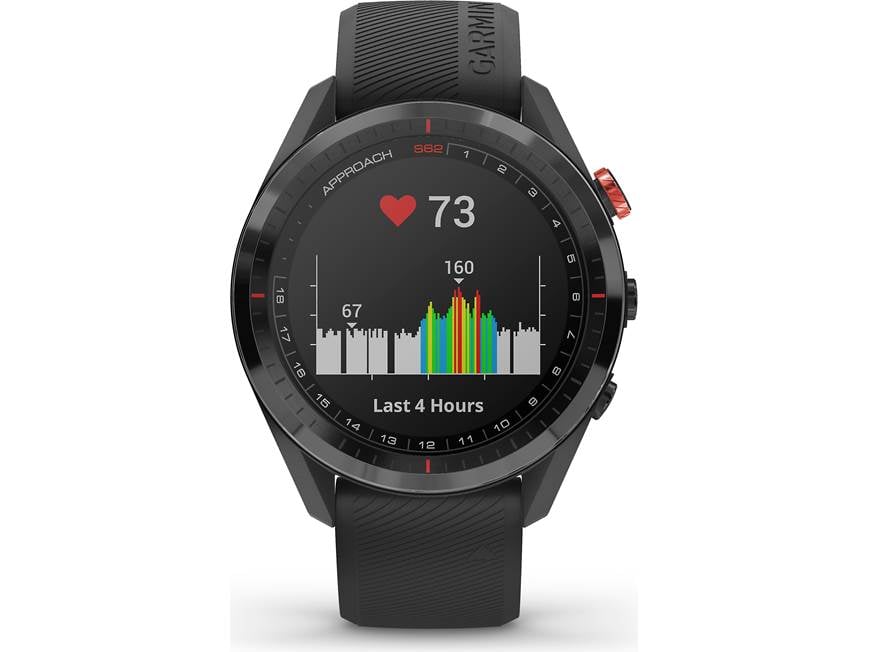 Garmin Approach® S62 (Black) Golf GPS watch — covers over 41,000