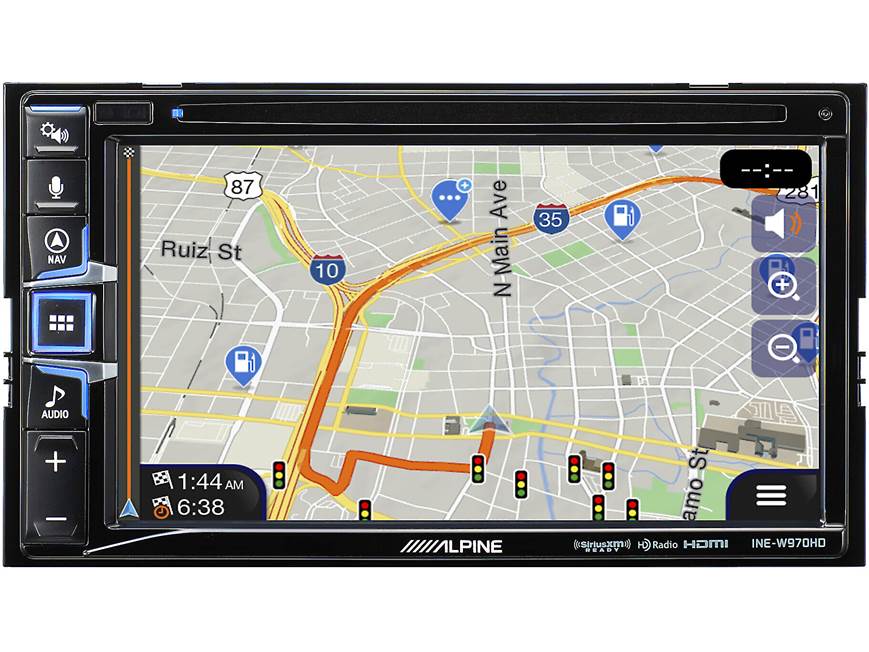 Alpine INE-W970HD Navigation receiver at Crutchfield