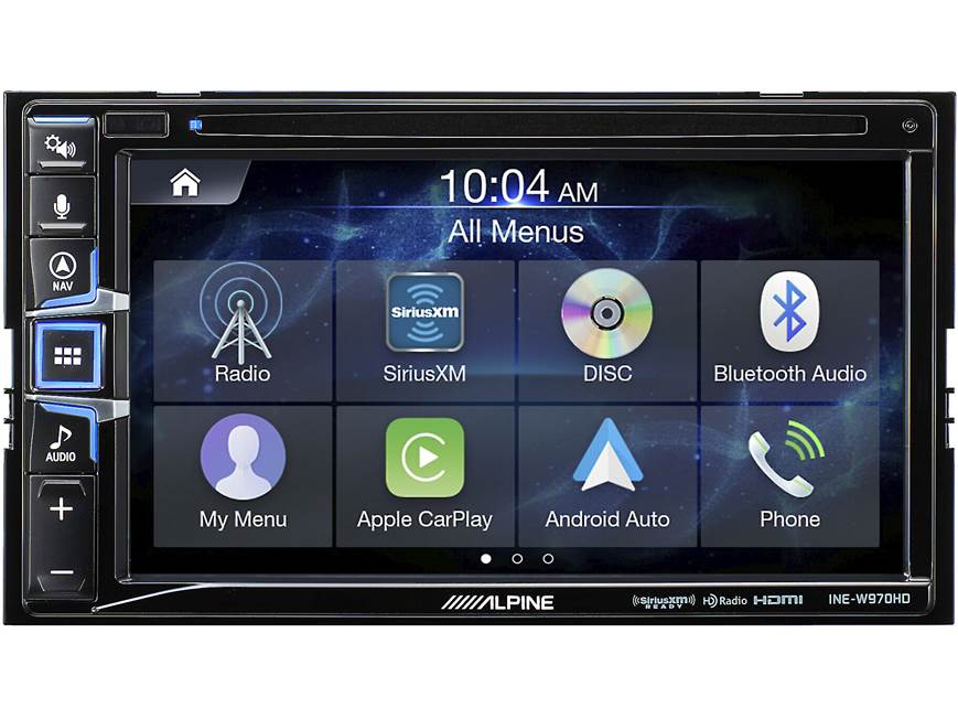 Alpine INE-W970HD Navigation receiver at Crutchfield