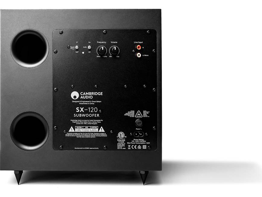 Cambridge Audio SX-120 Powered subwoofer at Crutchfield