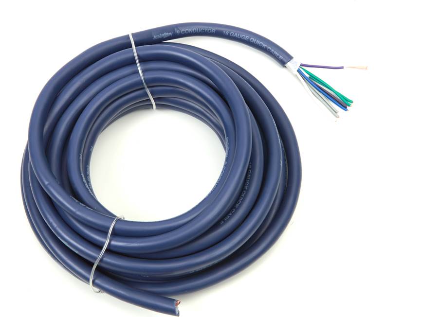 Install Bay MC918-20 9-wire All-in-one cable for speaker and amp
