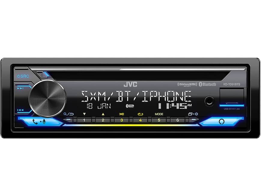 JVC KD-TD91BTS CD receiver at Crutchfield
