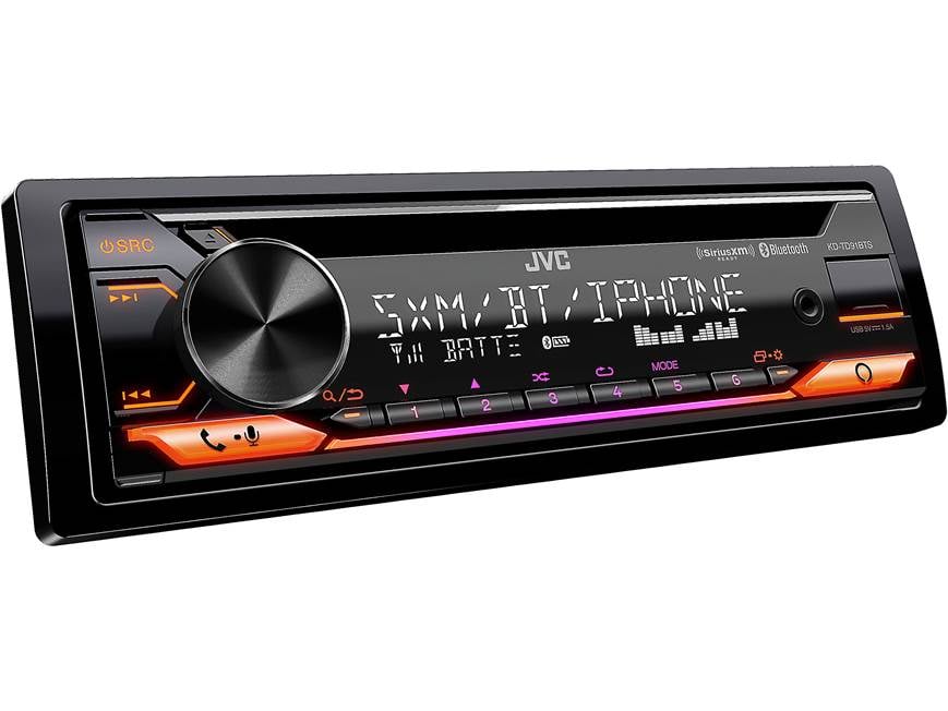 JVC KD-TD91BTS CD receiver at Crutchfield