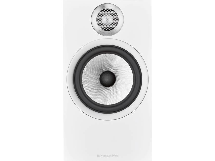 Bowers & Wilkins 606 S2 Anniversary Edition (Oak/White) Bookshelf