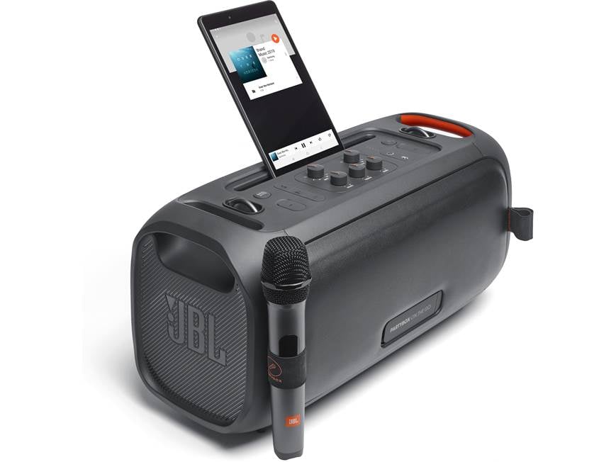 JBL PartyBox On-The-Go Portable Bluetooth® speaker with light