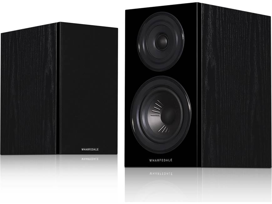 WHARFEDALE DIAMOND 12.1 スピーカー ブラック Diamond 12.1 Bookshelf Speakers (Pair) [Last Call] – WharfedaleUSA