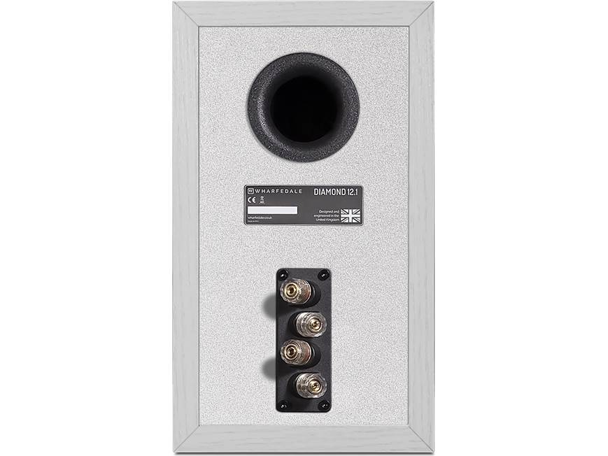 Wharfedale Diamond 12.1 (White) Bookshelf speakers (White) at