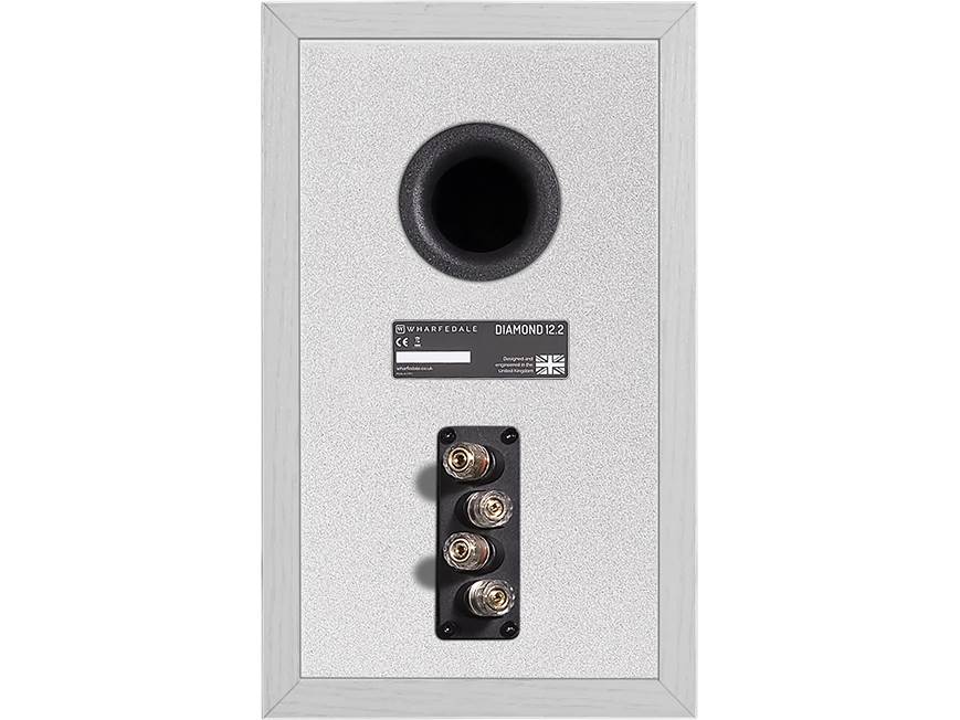 Wharfedale Diamond 12.2 (White) Bookshelf speakers (White) at