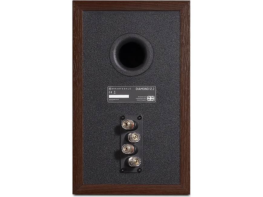 Wharfedale Diamond 12.2 (Walnut) Bookshelf speakers (Walnut) at