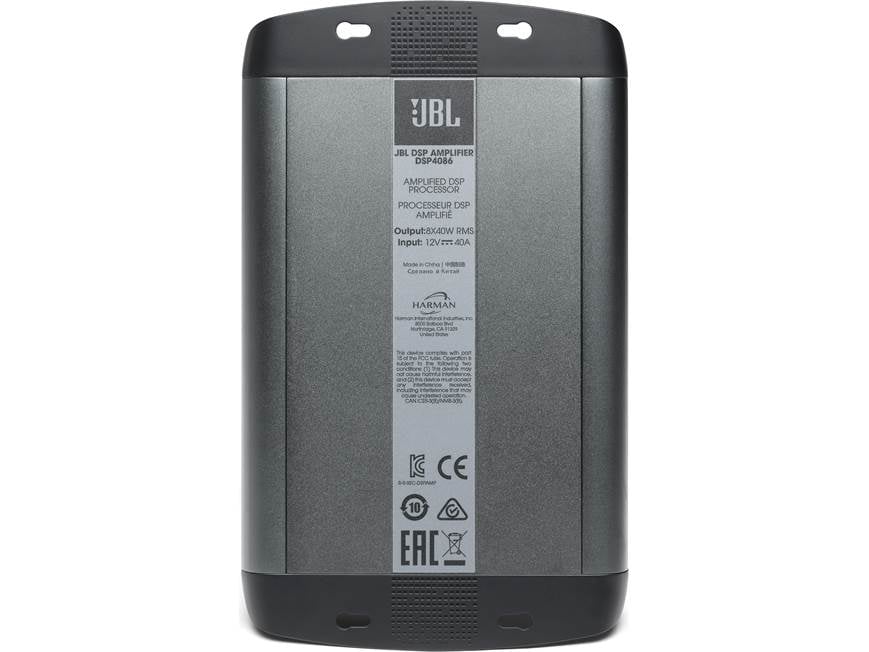 JBL DSP4086 8-channel car amplifier with digital signal processing