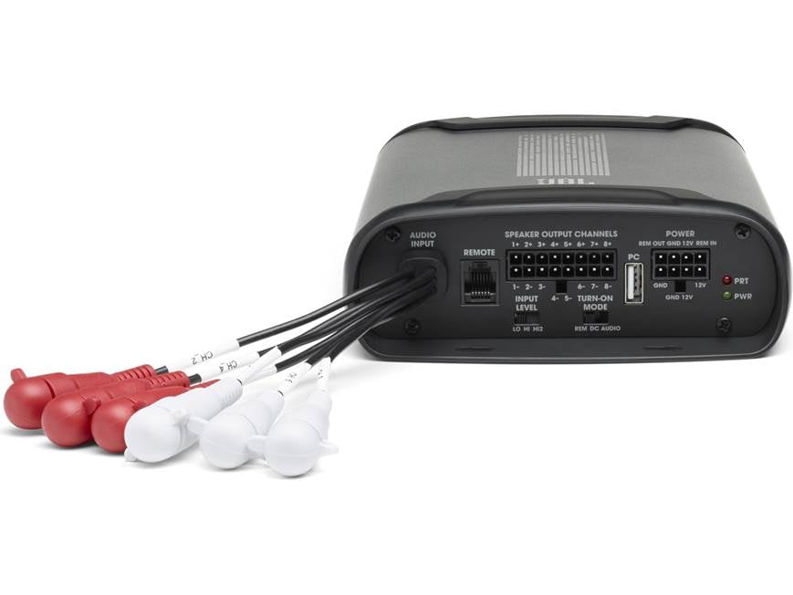 JBL DSP4086 8-channel car amplifier with digital signal processing